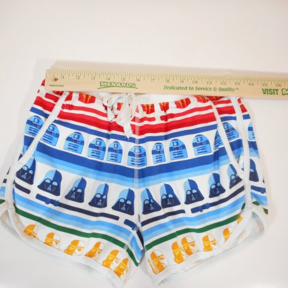 Hanna Andersson Women’s Shorts Pajamas Sleep XS Star Wars R2D2 Darth Vader - Picture 3 of 8